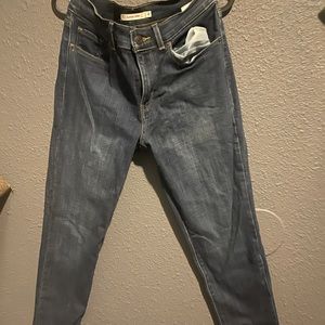 Classic crop Levis